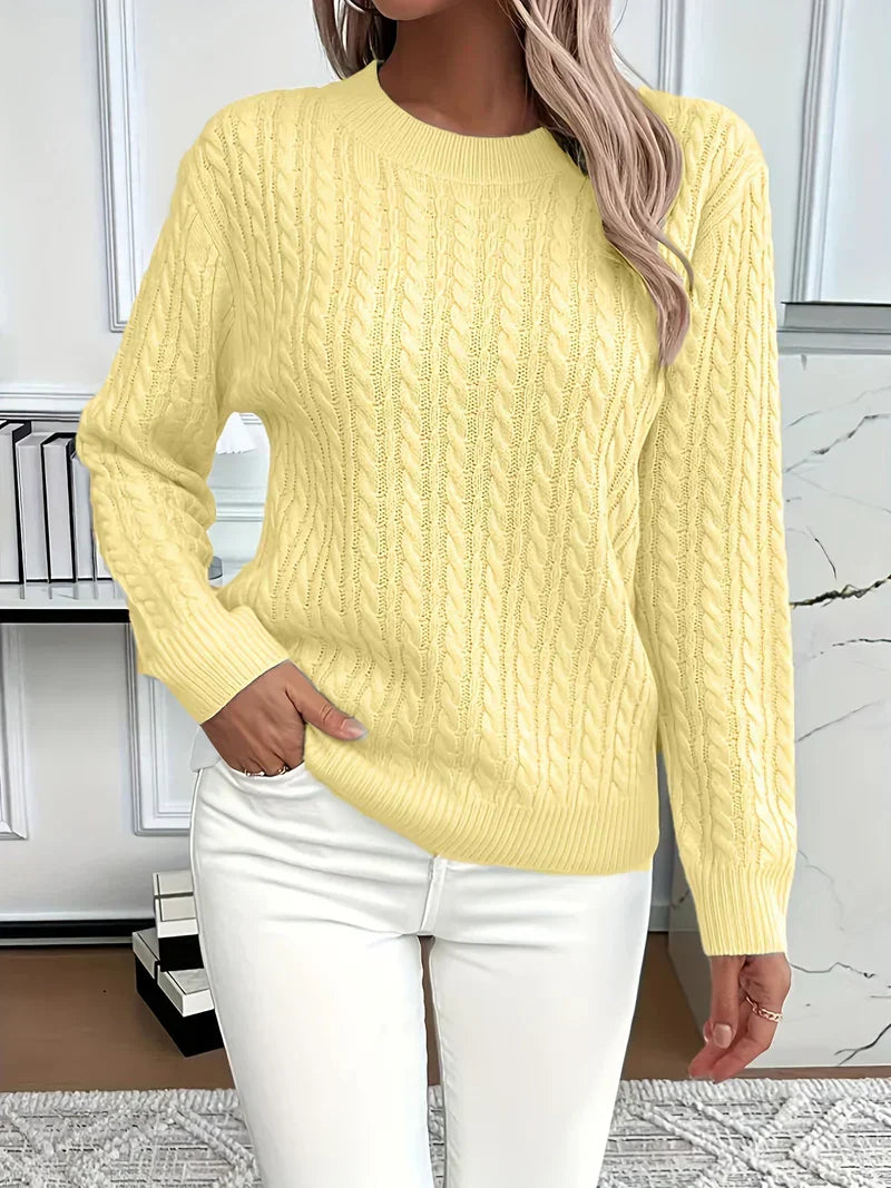 Allison - Cable Knit Sweater