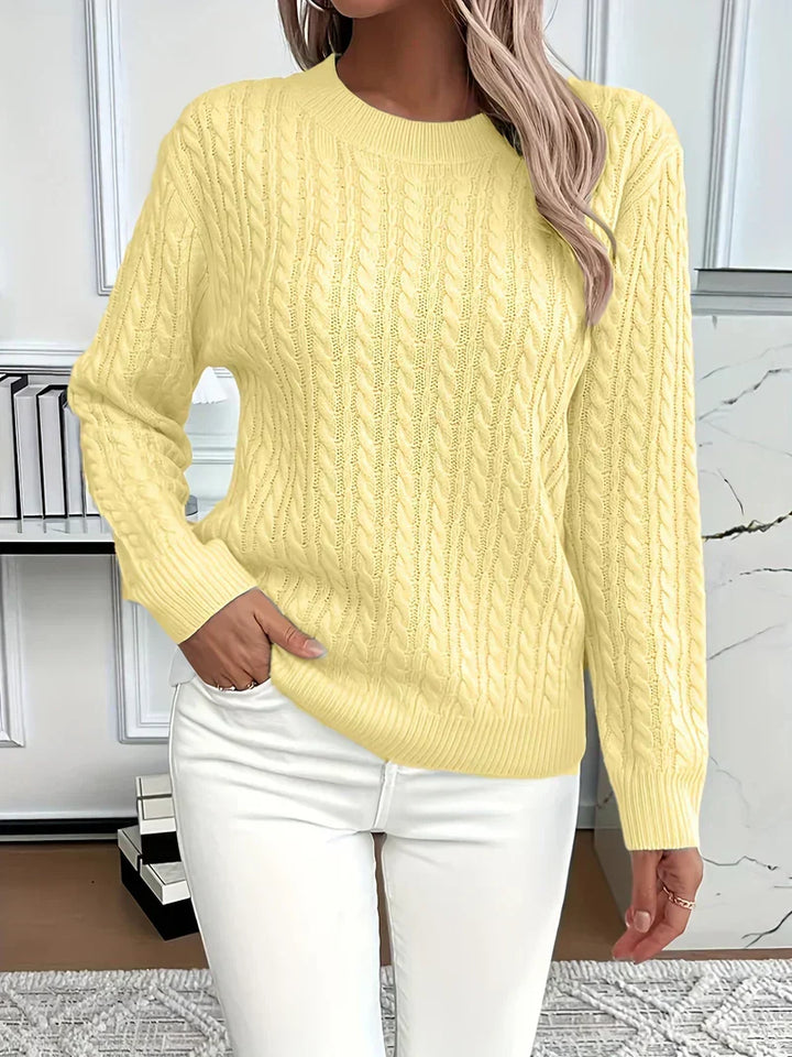 Allison - Cable Knit Sweater