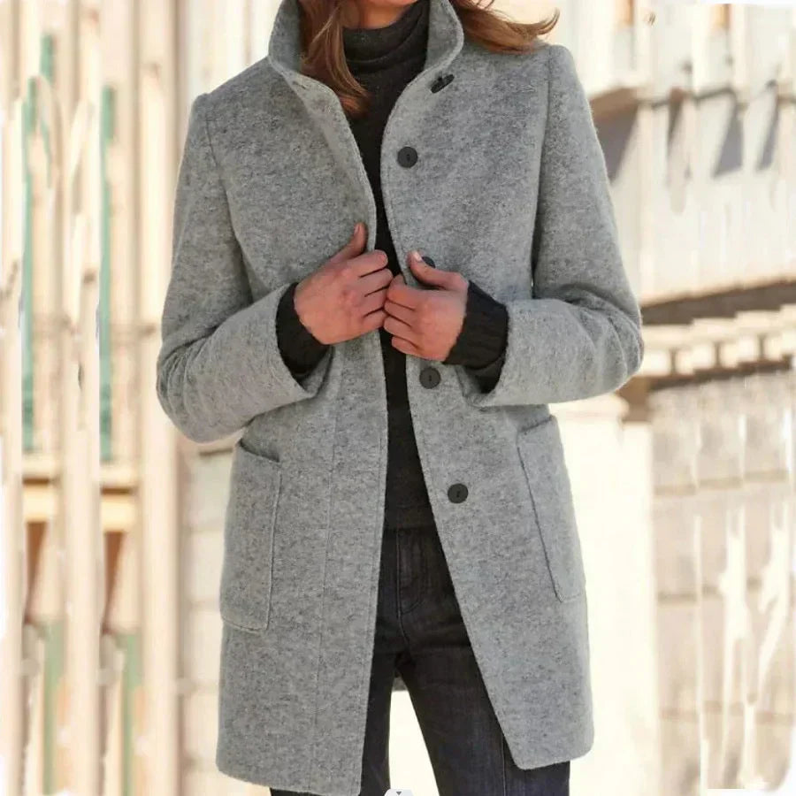 Chloe - Sleek Windbreaker Coat