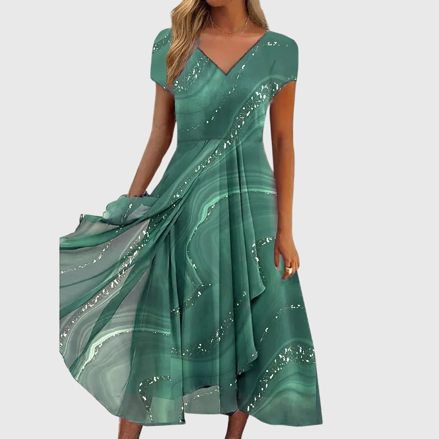 Olivia - Flowing Midi Dress