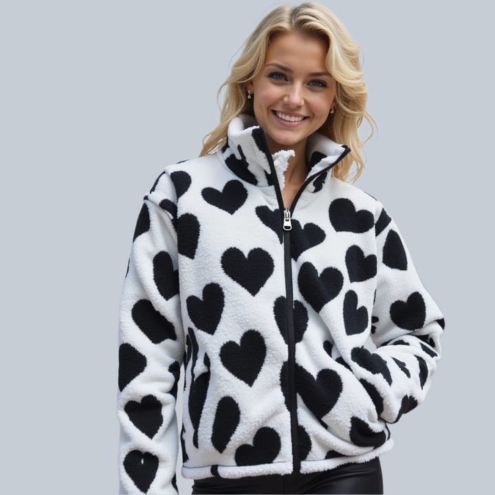 Leonora - Reversible Heart Jacket