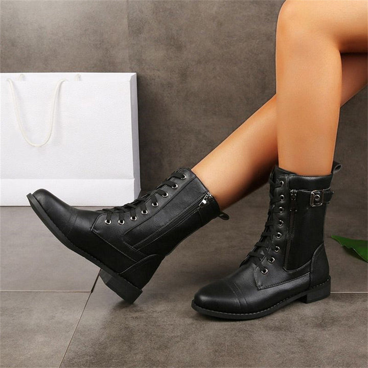 Rosanna - Toe Side Zipper Orthopedic Boots