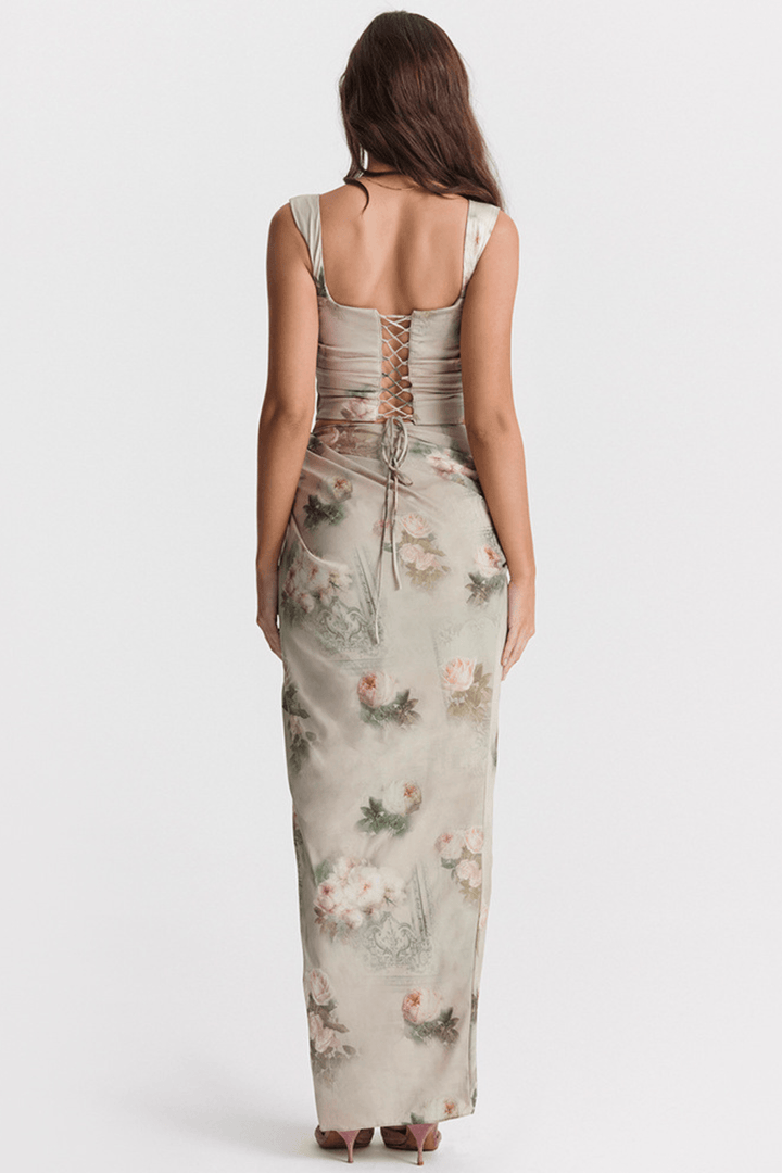 Ivelle - Cut-Out Dress with Slit