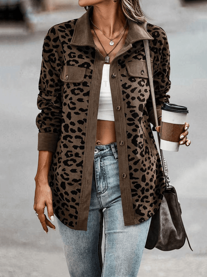 Harriet - Leopard Print Jacket