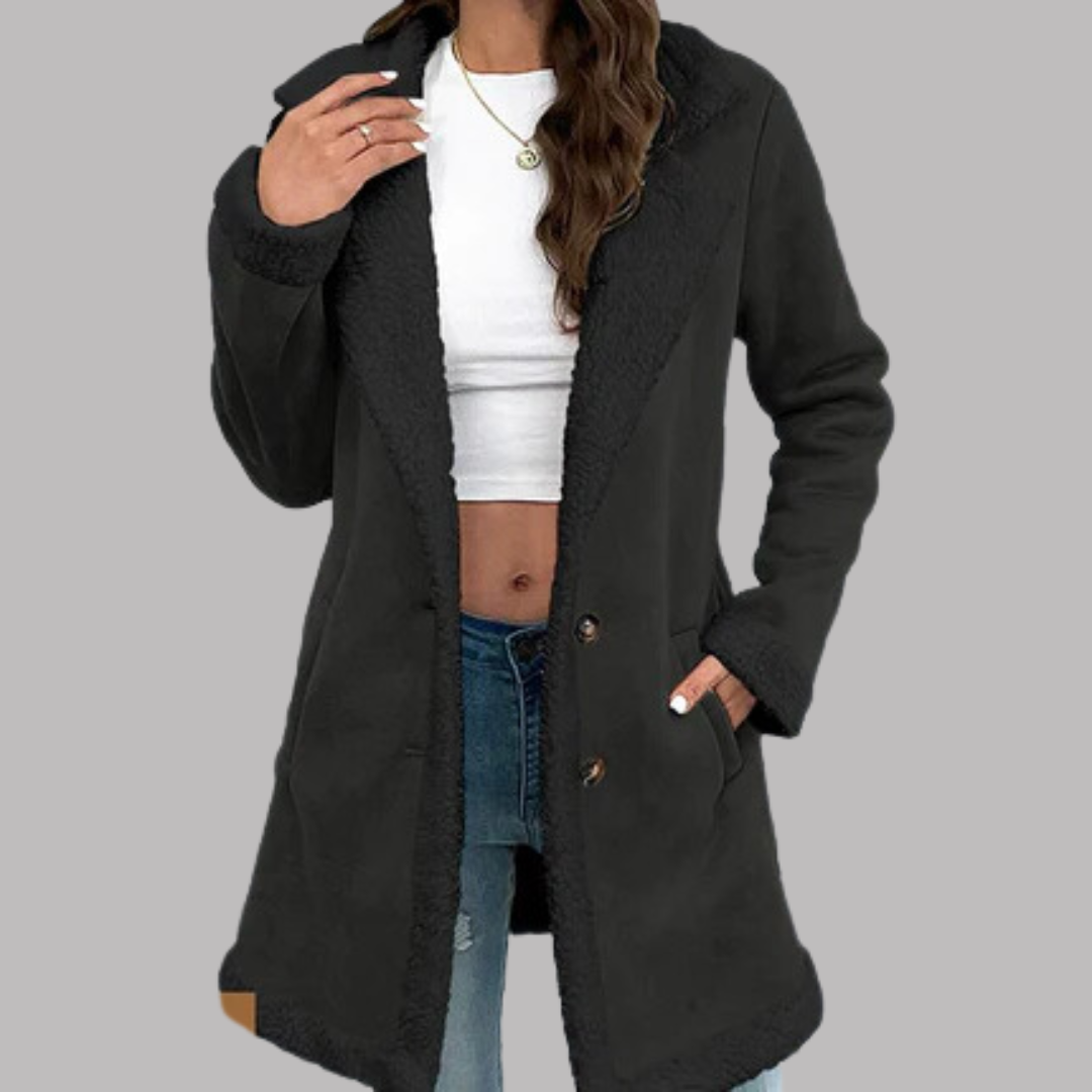 Daisy - Sherpa Fur Coat