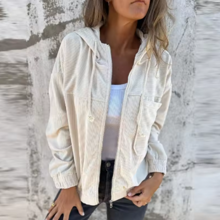 Imogen - Trendy vest with zipper