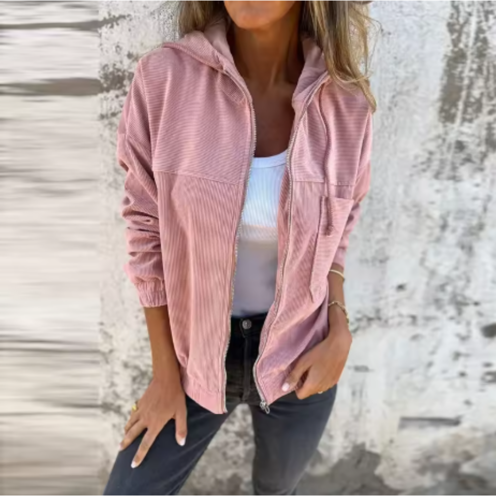 Imogen - Trendy vest with zipper