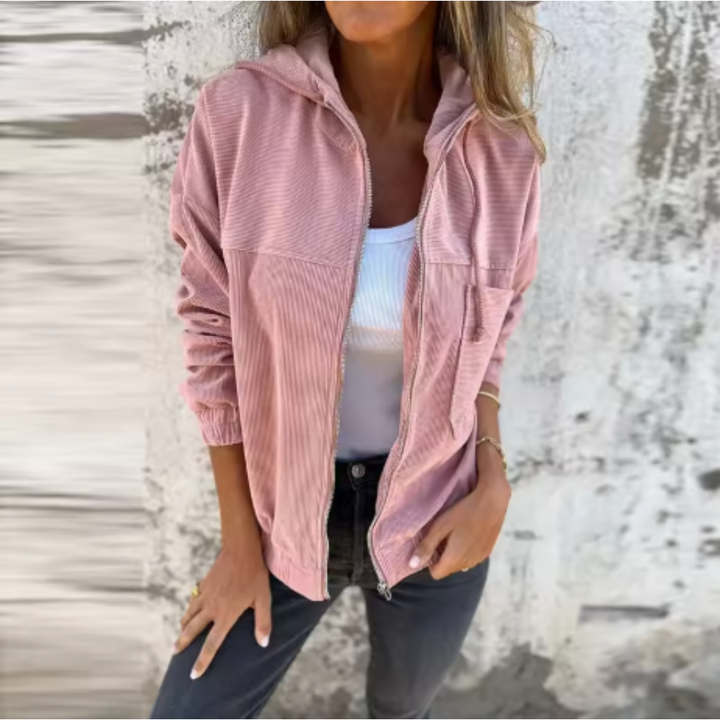 Imogen - Trendy vest with zipper