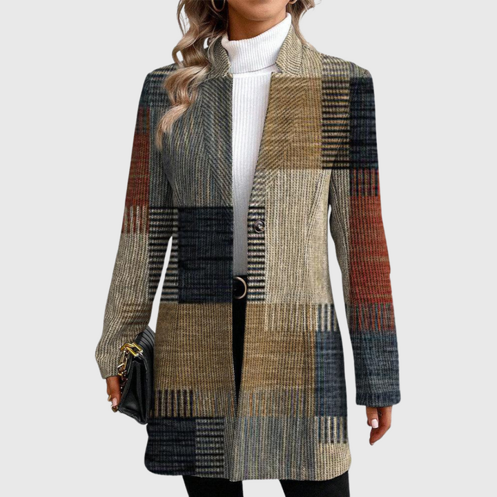 Nellie - Elegant Blazer With Pattern