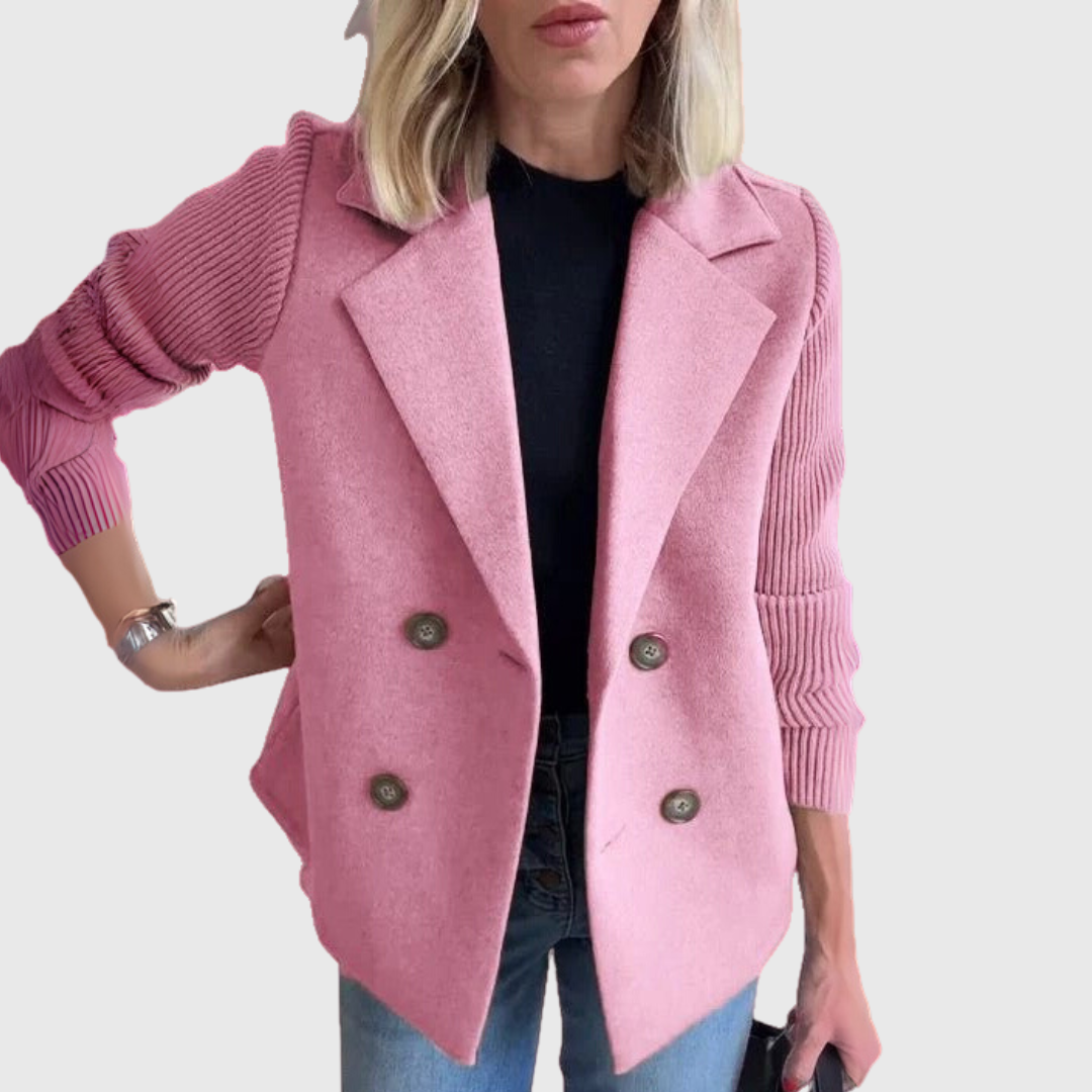 Rowena - Stylish Casual Button Blazer