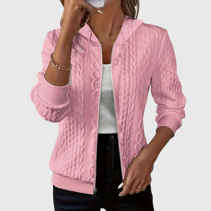 Layla - Hoodie with Zipper