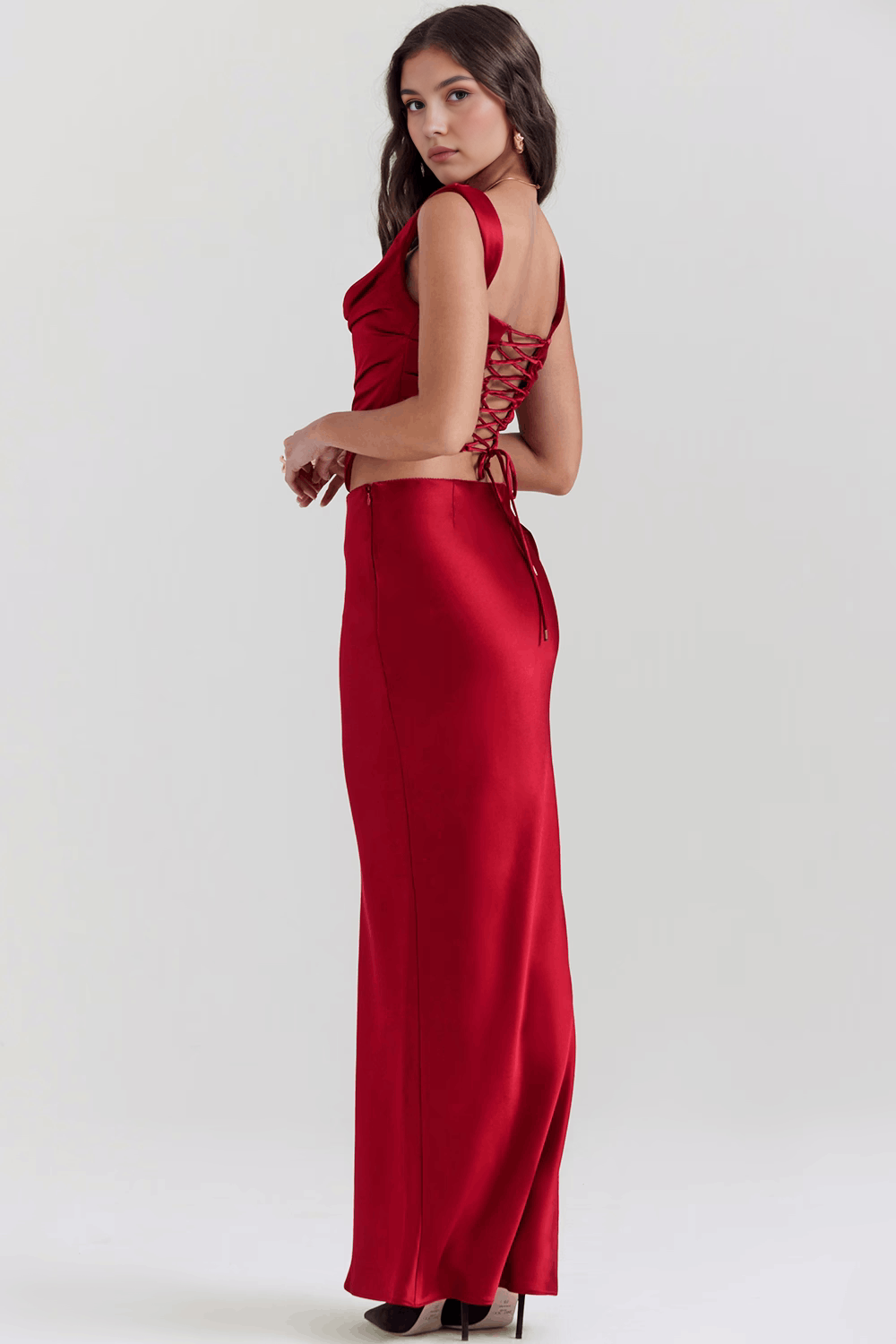 Ivelle - Cut-Out Dress with Slit