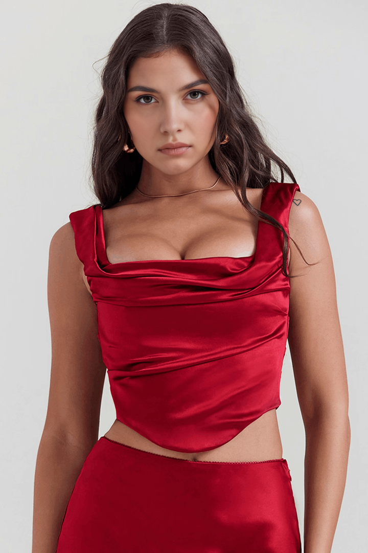 Ivelle - Cut-Out Dress with Slit