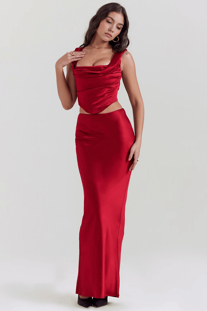 Ivelle - Cut-Out Dress with Slit