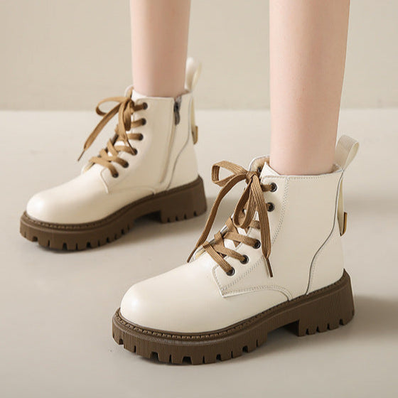 Kalista - Fleece Lined Combat Boots