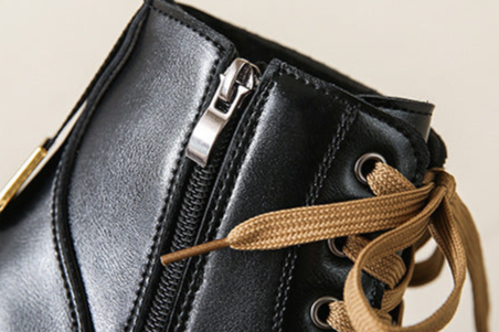 Kalista - Fleece Lined Combat Boots