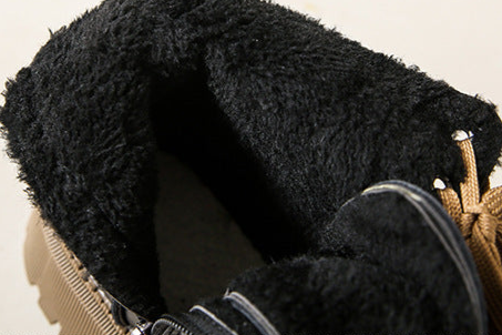 Elisa - Lined Combat Boots