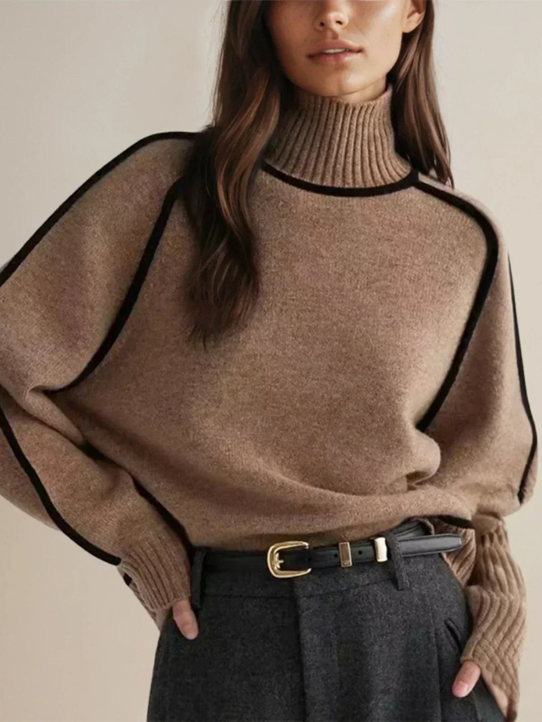 Amaris - Elegant Turtleneck sweater