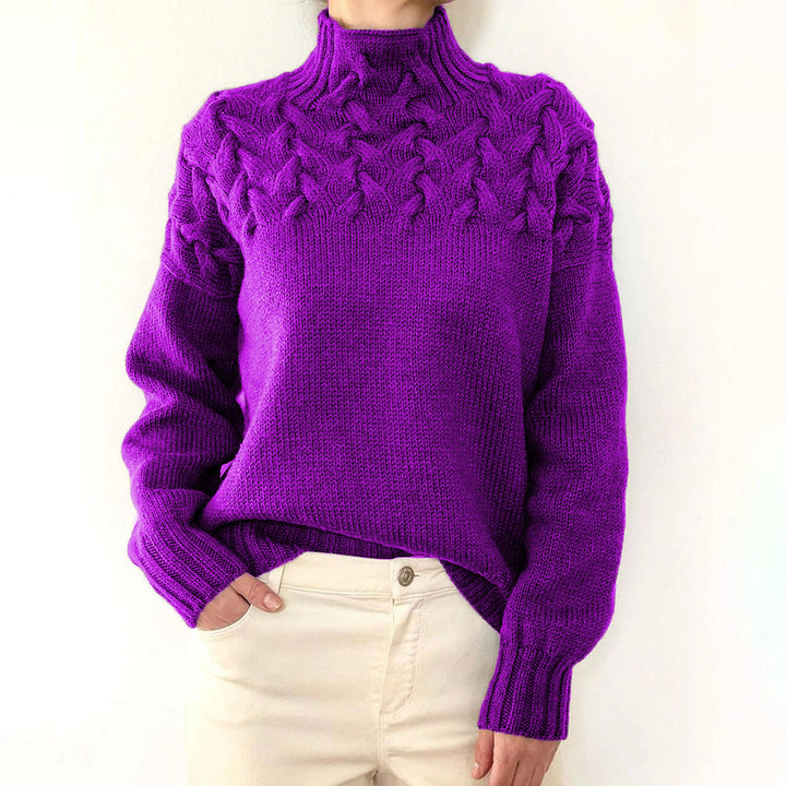 Faelyn - Warm Knitted Turtleneck