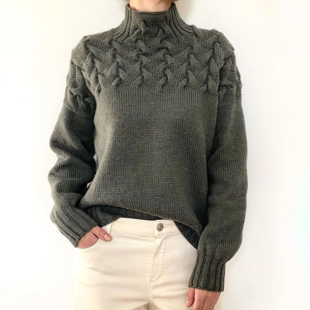 Faelyn - Warm Knitted Turtleneck