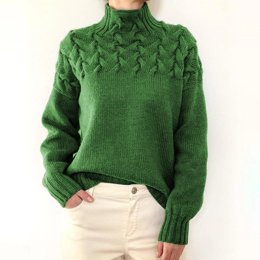 Faelyn - Warm Knitted Turtleneck