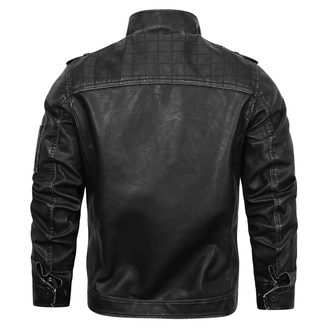 Samuel - Biker style leather jacket