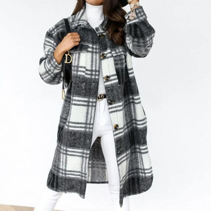 Ophelia - Everyday Checked Coat