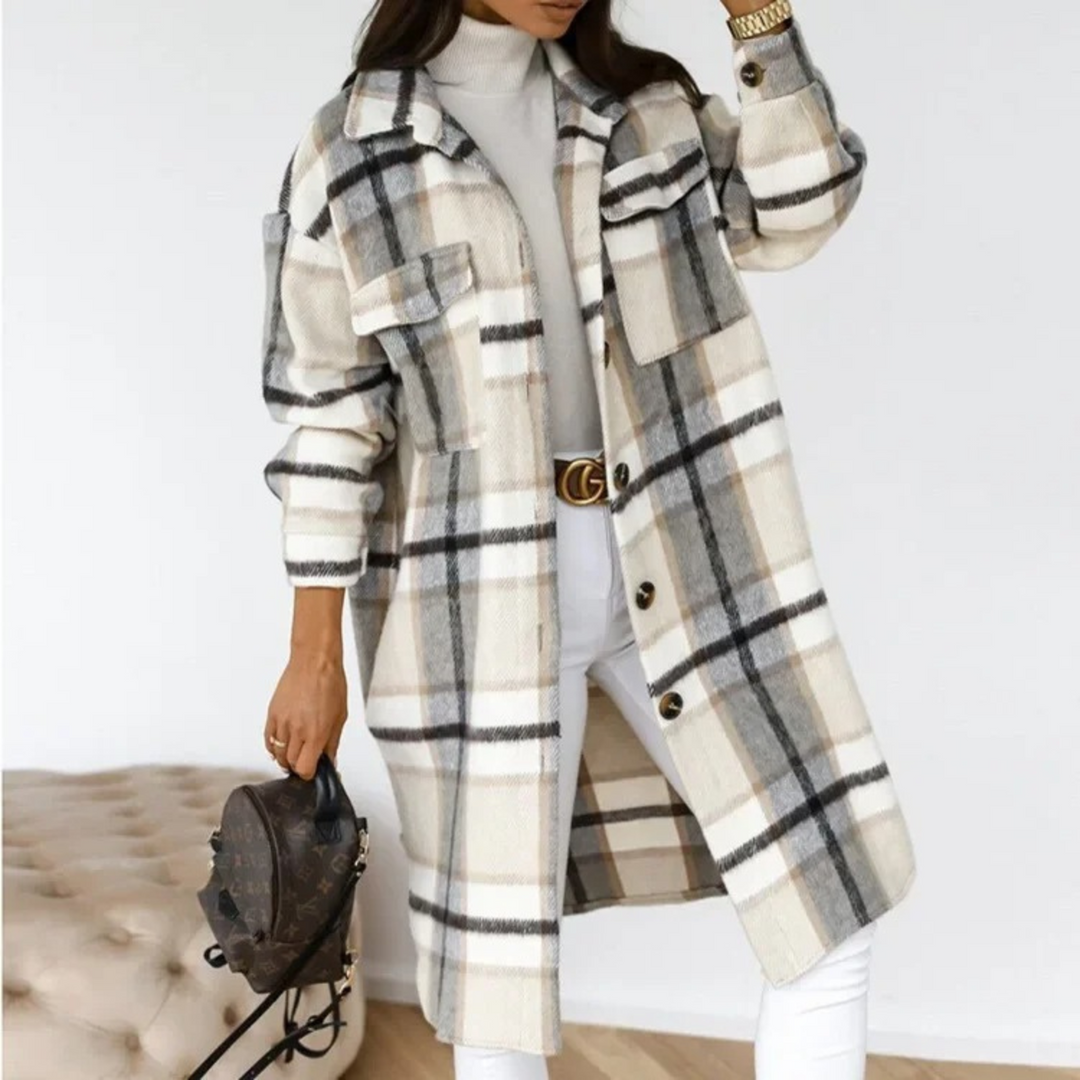 Ophelia - Everyday Checked Coat
