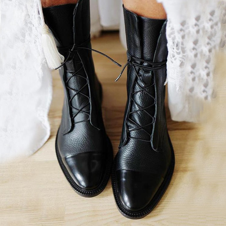 Mira - Stylish comfortable leather boots