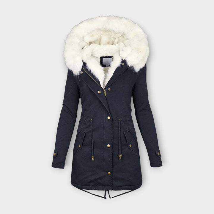 Eveline - Insulated Waterproof Winter Coat with Fur Lining