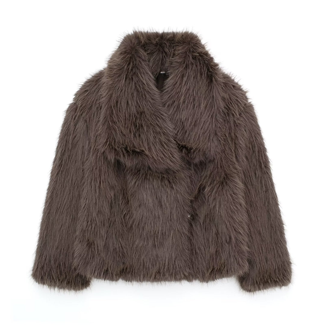 Maryam - Elegant Faux Fur Jacket