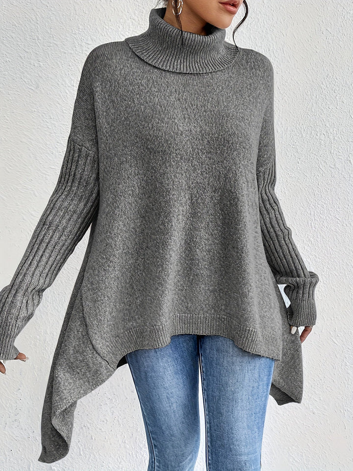 Priscilla - Oversized Turtleneck Sweater