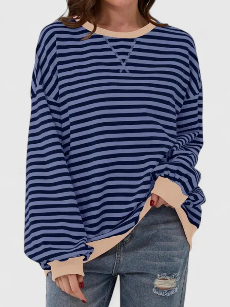 Adriana - Cozy Stripe Sweater