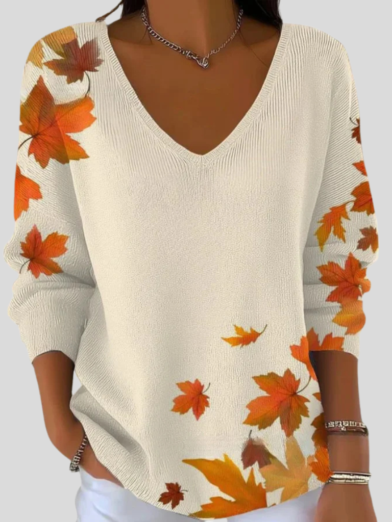 Cassandra - V-neck sweater