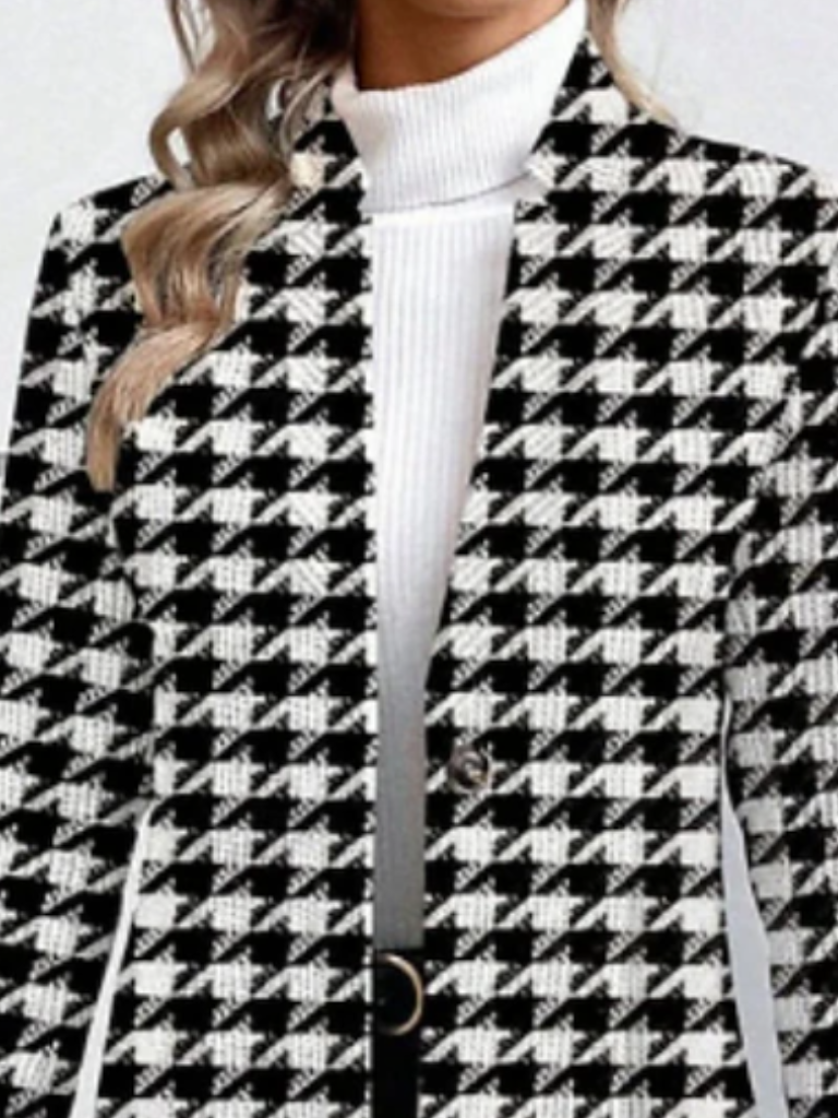 Gemma - Plaid coat