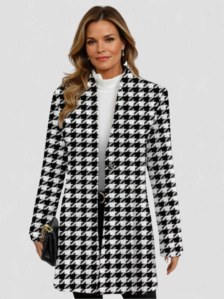 Gemma - Plaid coat