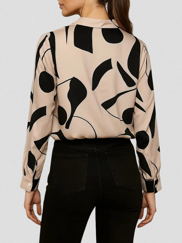 Isolde - Satin look blouse