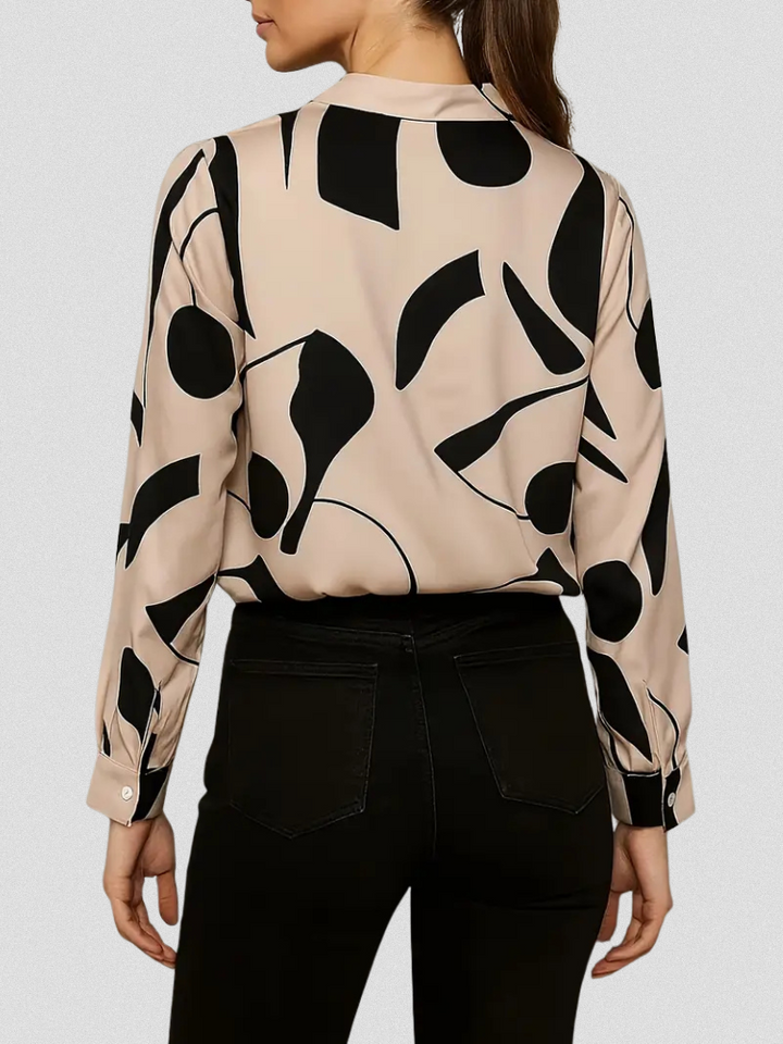 Isolde - Satin look blouse