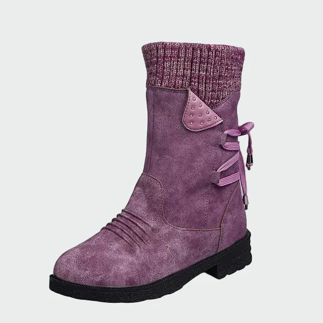 Beatrice - Elegant suede ankle boots