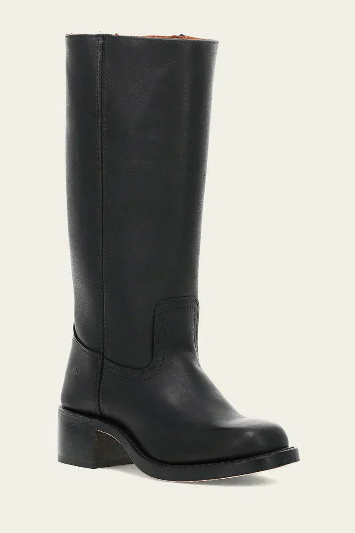 Mabel - Knee-High Boots with Slim Fit and Structured Sole