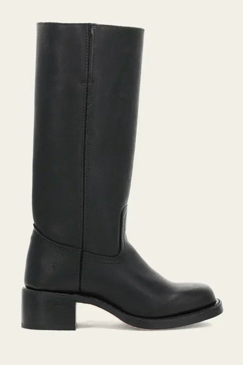 Mabel - Knee-High Boots with Slim Fit and Structured Sole