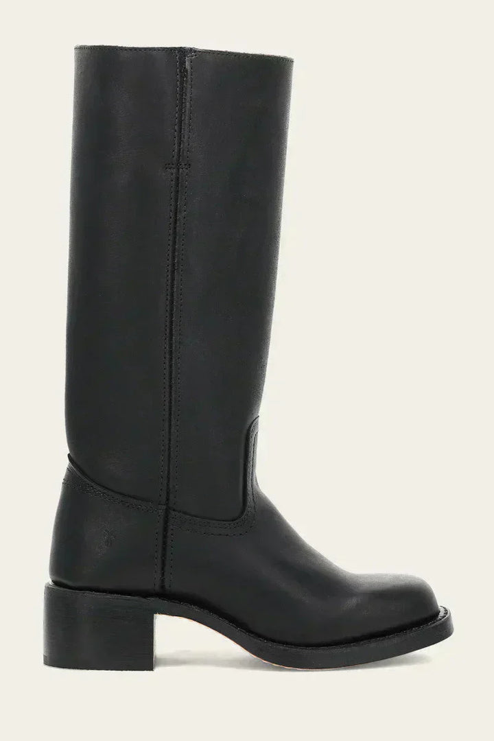 Katerina - Knee-High Boots with Slim Fit and Structured Sole