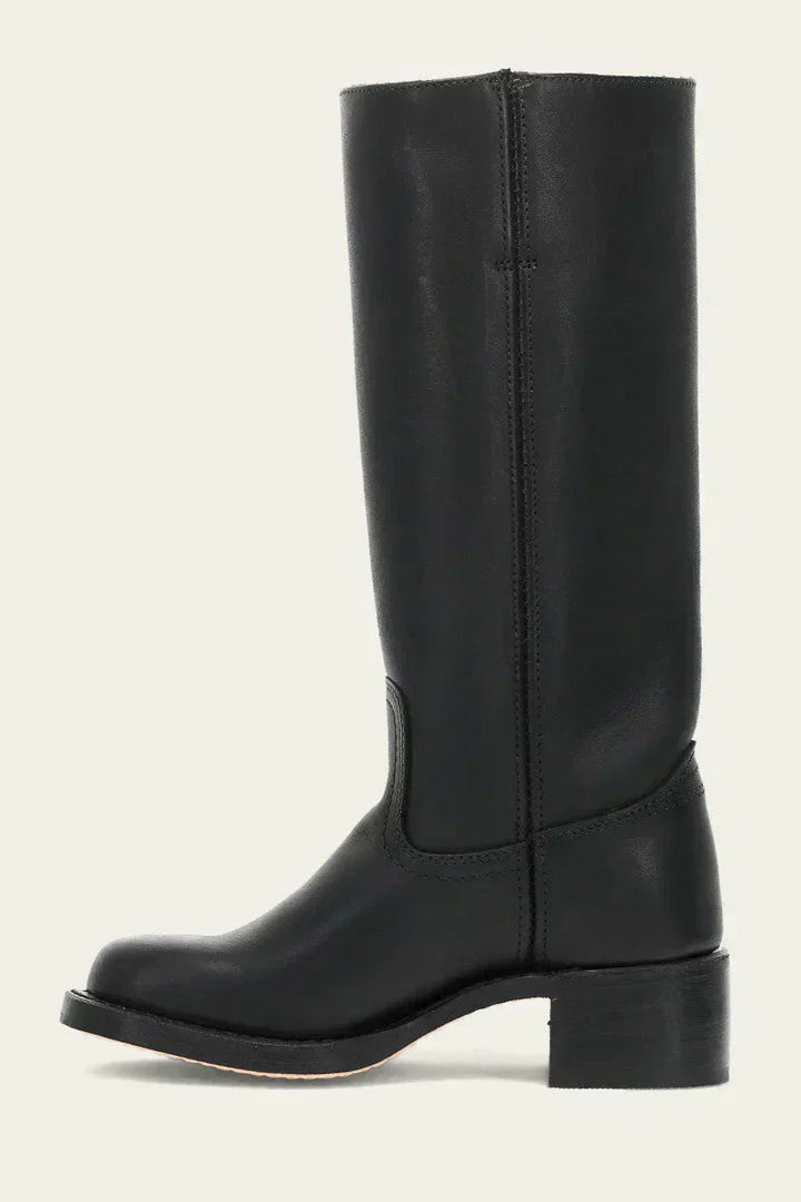 Mabel - Knee-High Boots with Slim Fit and Structured Sole