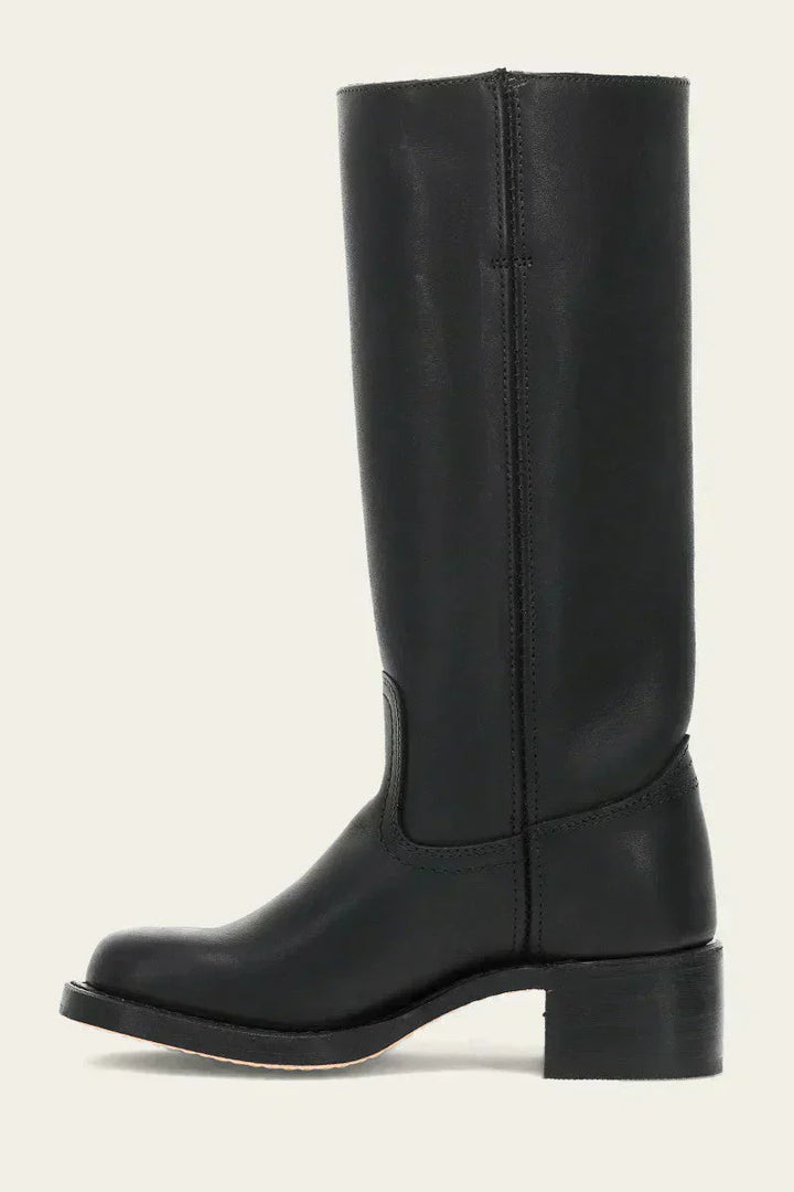 Katerina - Knee-High Boots with Slim Fit and Structured Sole
