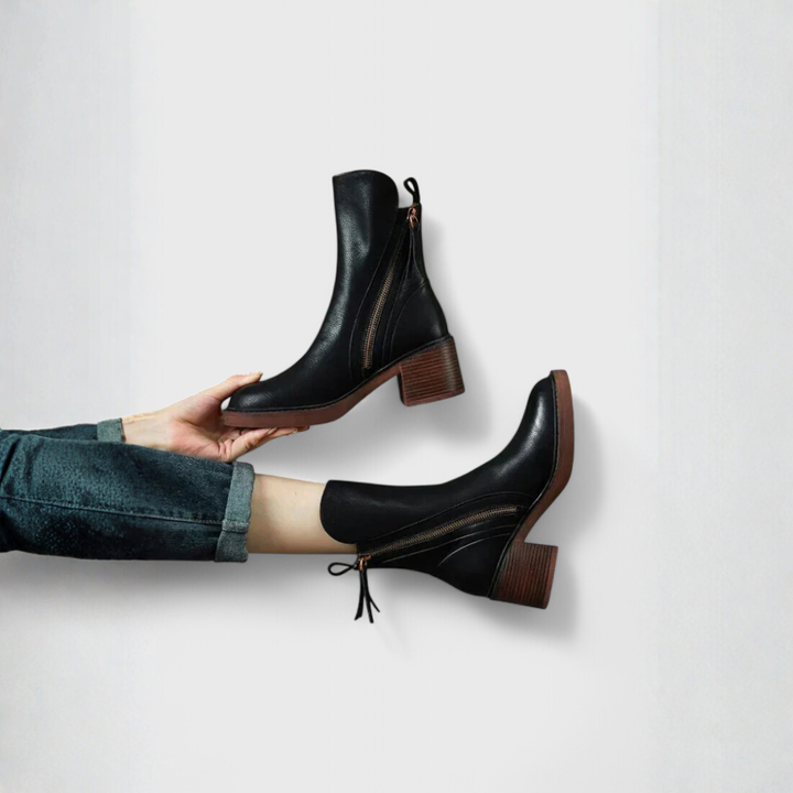 Beatriz - Sleek Ankle Boots for Effortless Style