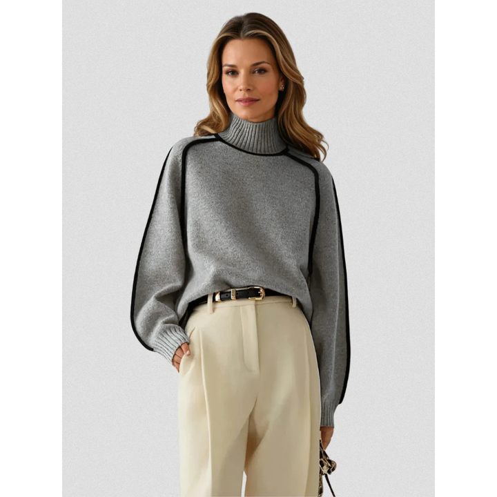 Destiny - Women's Roll Neck Sweater