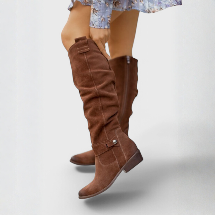 Marcelline - Retro-Inspired High Boots