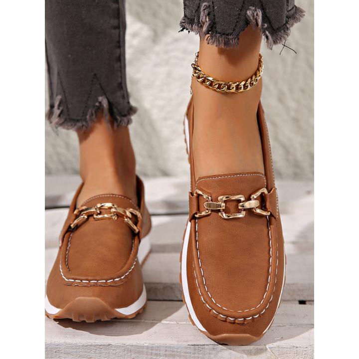 Noa - Chain detail loafers