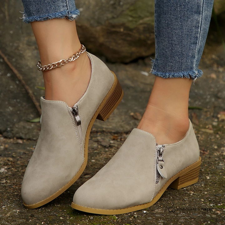 Julisa - Orthopedic Zip-Up Ankle Boots