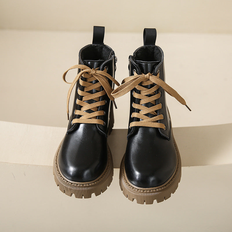 Kalista - Fleece Lined Combat Boots